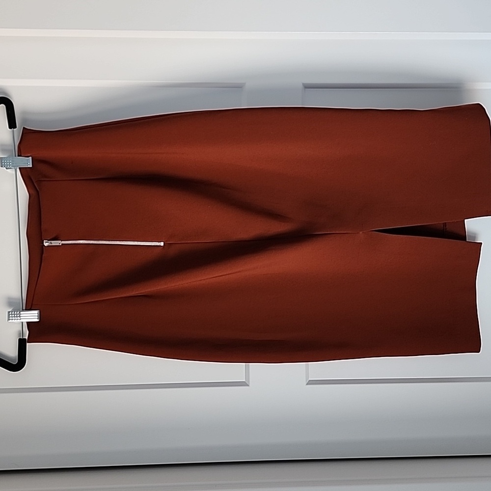 Zara Brown Bodycon Skirt - Picture 2 of 8
